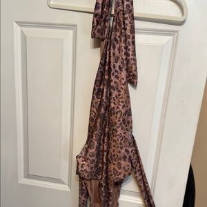 Leopard Print Halter Top